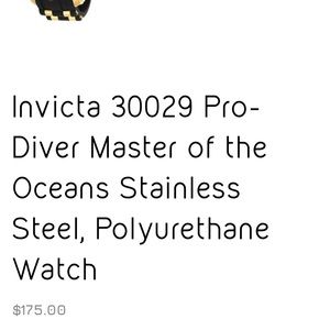 Invicta watch